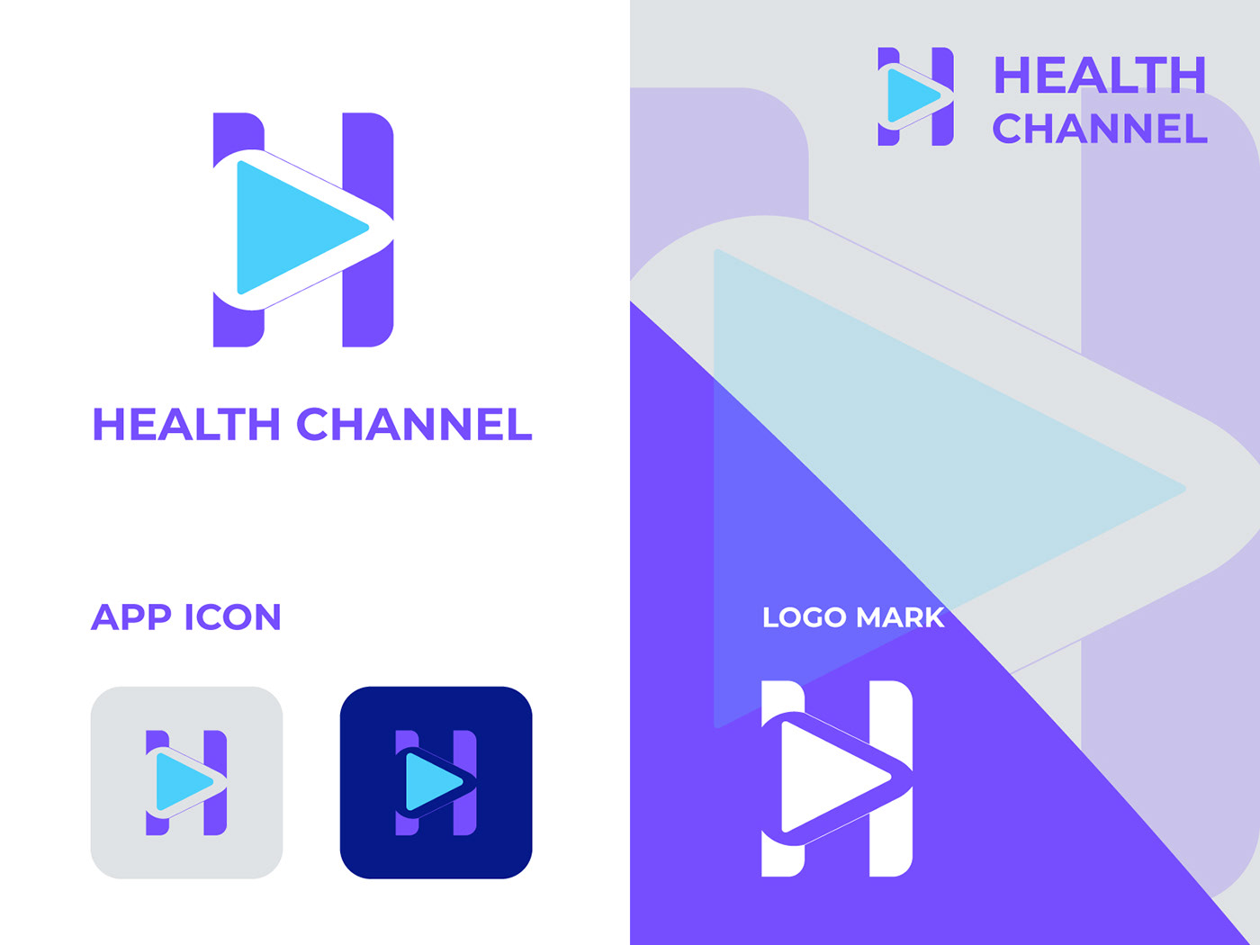 Channel channel logo Colorful Logo creative logo design Health Health Logo logo Logo Design Modern Logo