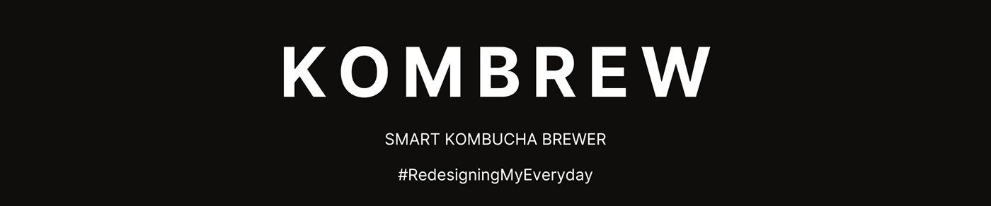kombucha jar fermentation smart device industrial design  portfolio Exploded view designer brewing homebrew