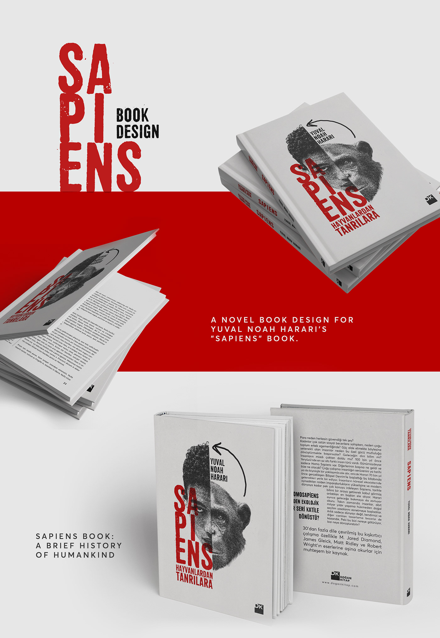 sapiens book trailer typography   homosapiens Yuval Noah Harari