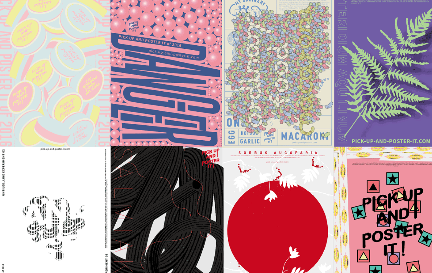 adobeawards poster collection experiment graphic design  colorful finland typography  