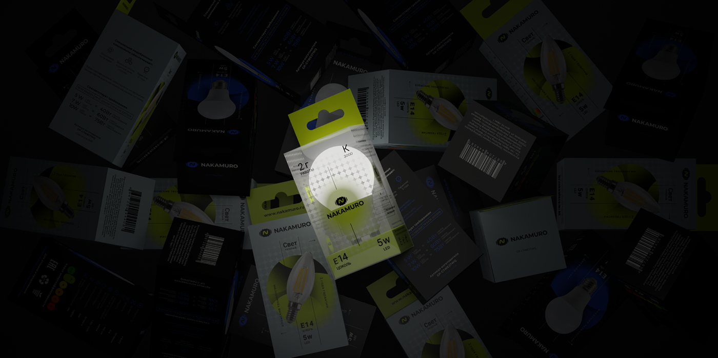 packaging design brand identity blender3d 3d mockup Logo Design bulb logo bulb Lighting Design  Identity Design branding 