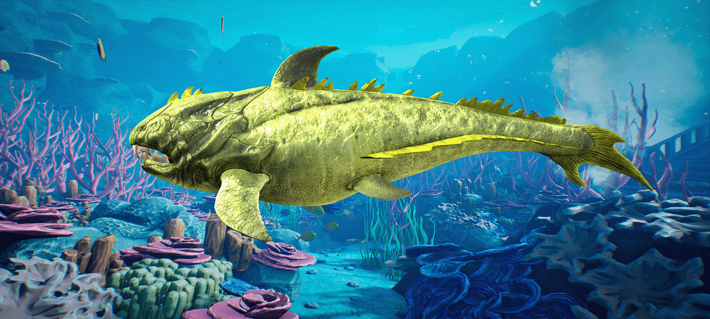 animation  marine game design  3d art 3d animation fanatsy stylzied