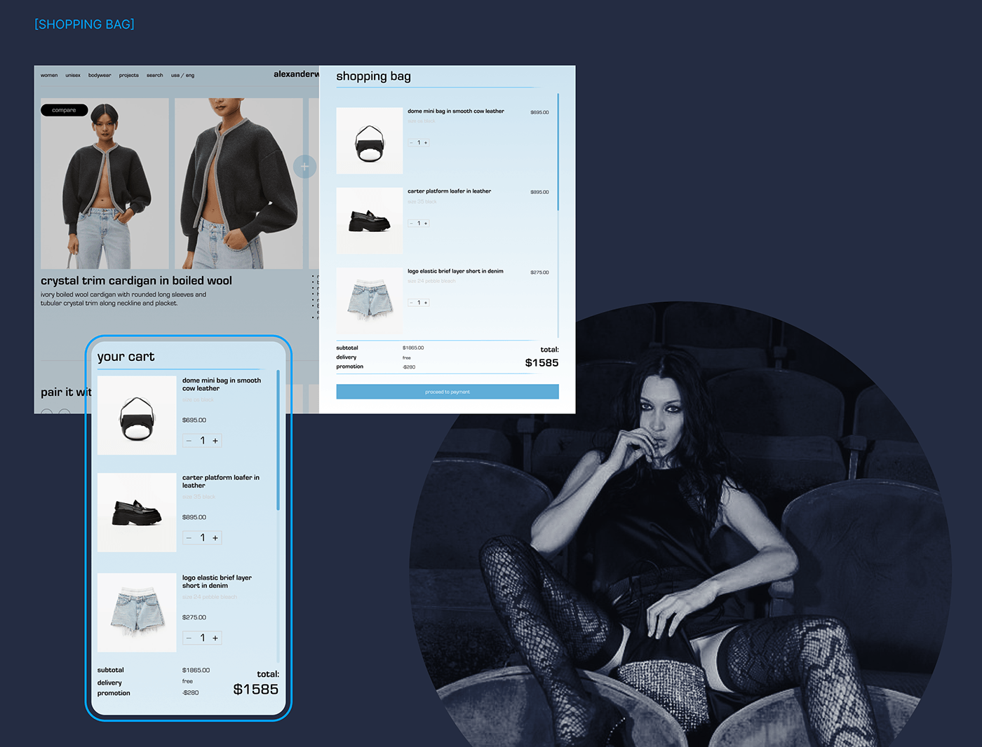 ui ux Figma user interface Web Design  online store e-commerce