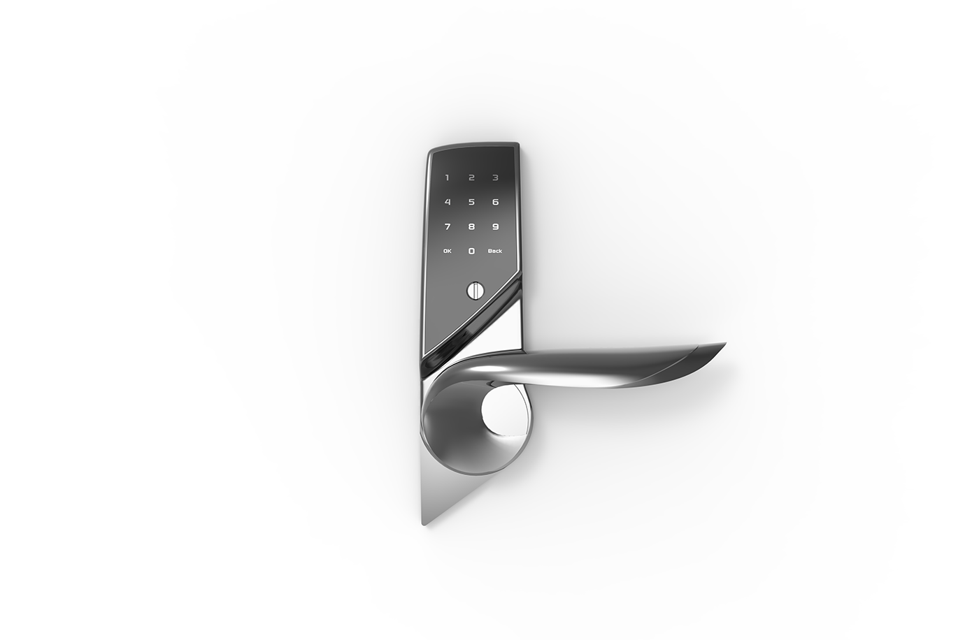 doorknob door lock smart product industrial design  product design  design