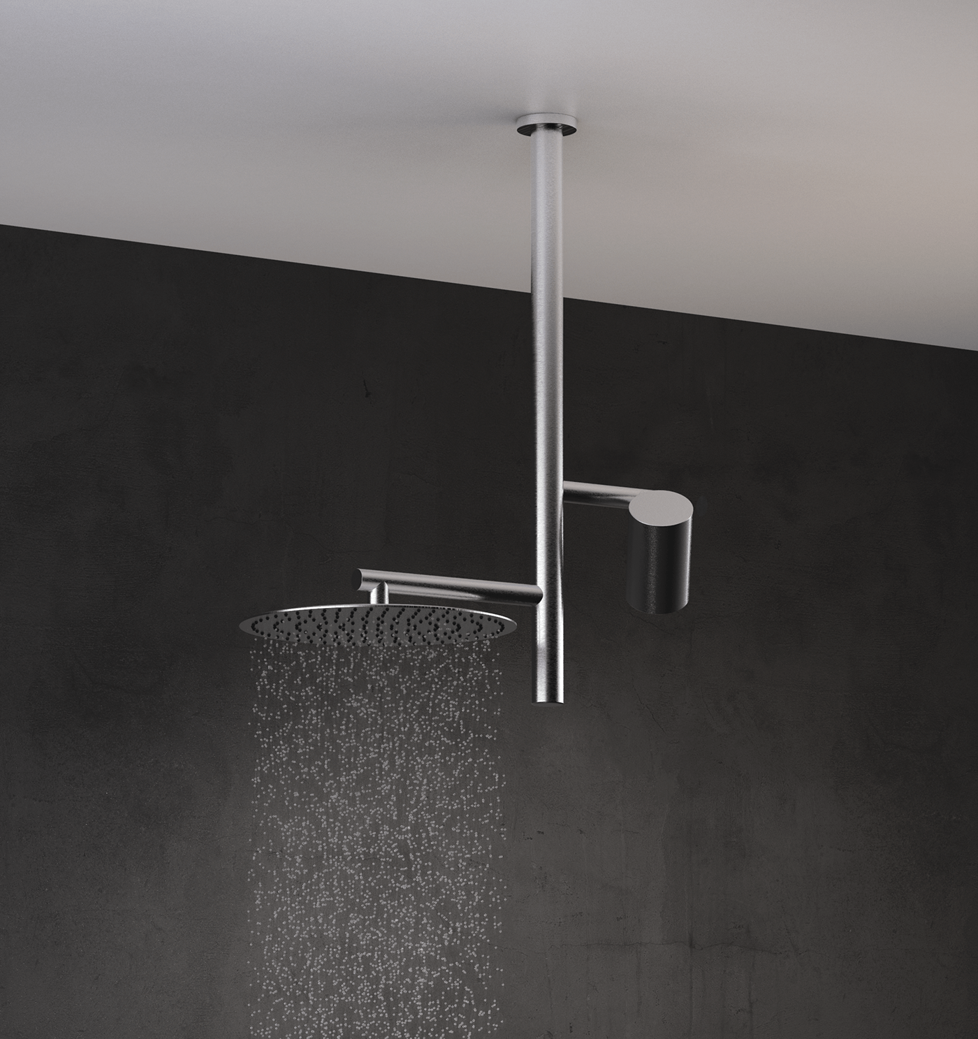 SHOWER Render shower system bathroom design industrial design  product design  keyshot architecture