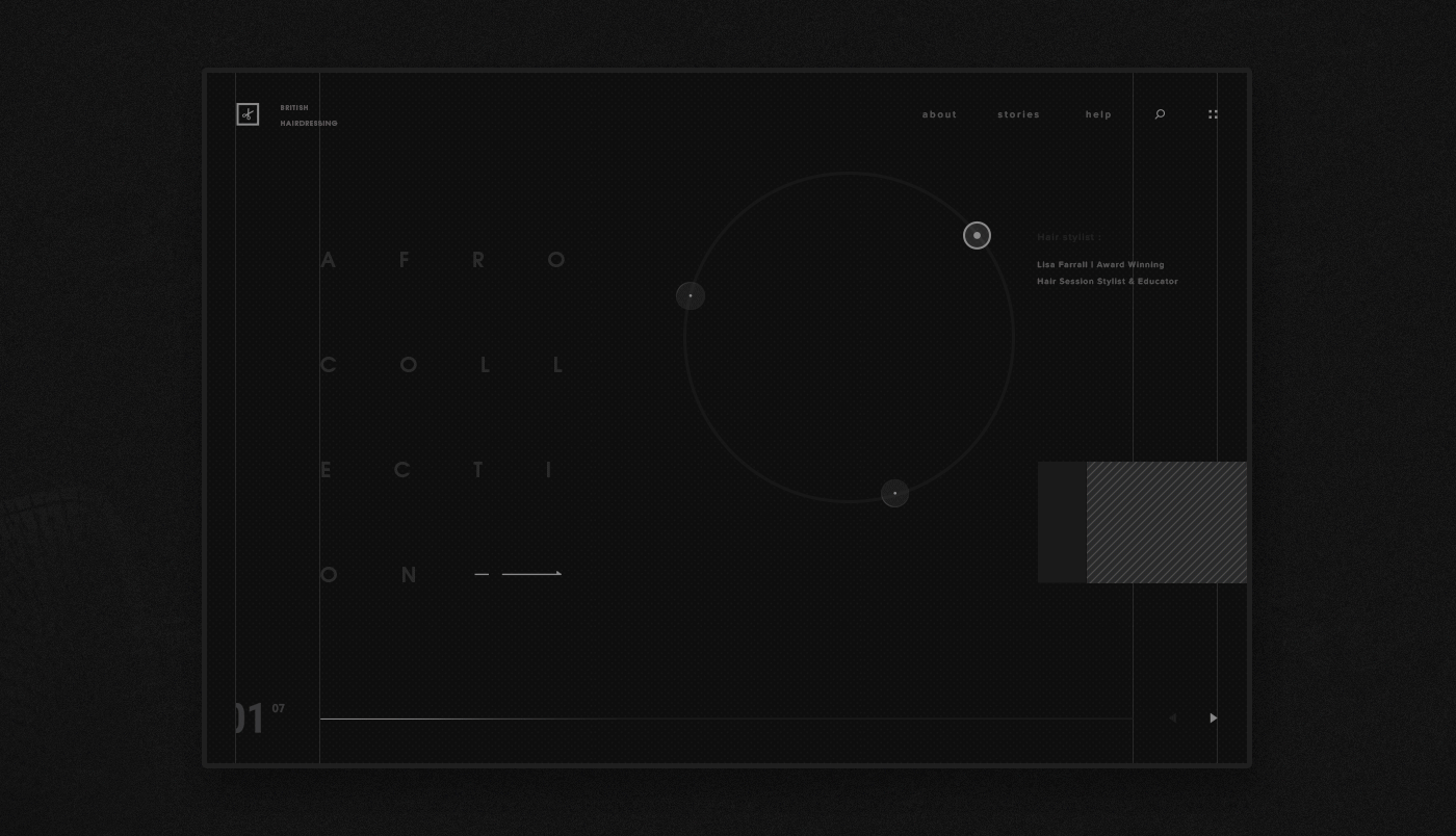UI ux dark black Interface Nike Travel Behance Web Design  inspiration