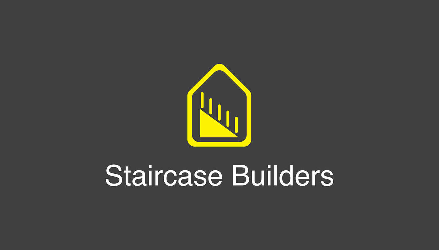logo Logo Design minimal minimalist simple modern graphic design  Staircase stair logos