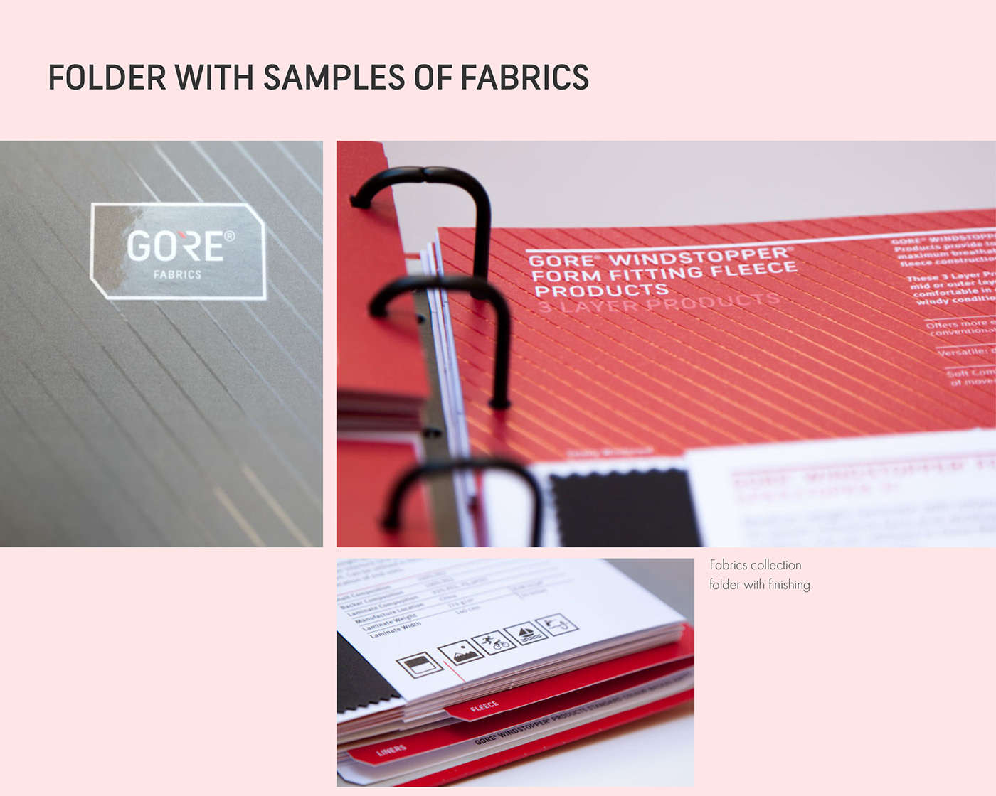 branding  corporate Corporate Identity fabrics gore Gore-tex Gore-Windstopper Logo Design