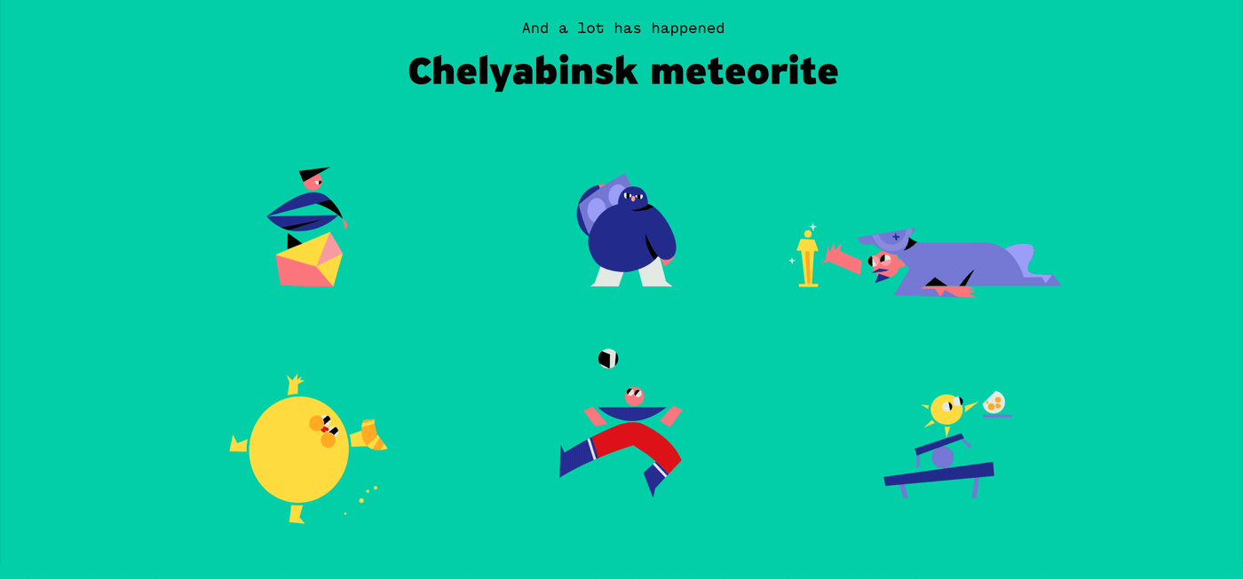 Character design  Bank anniversary tinkoff animation  Character