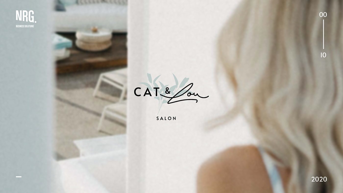 brand brand book brand identity design graphic design  salon Hair Salon nrgarthouse beauty