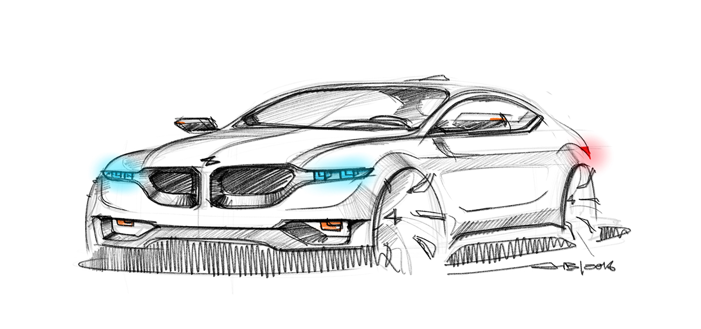 sketching sketch industrial design  design Cars automotive   product