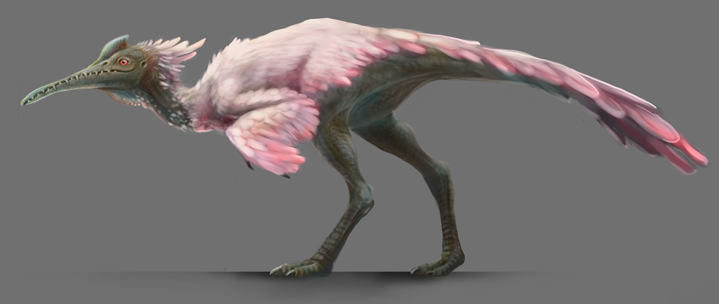creature Creature Design Dinosaur raptor bird monster