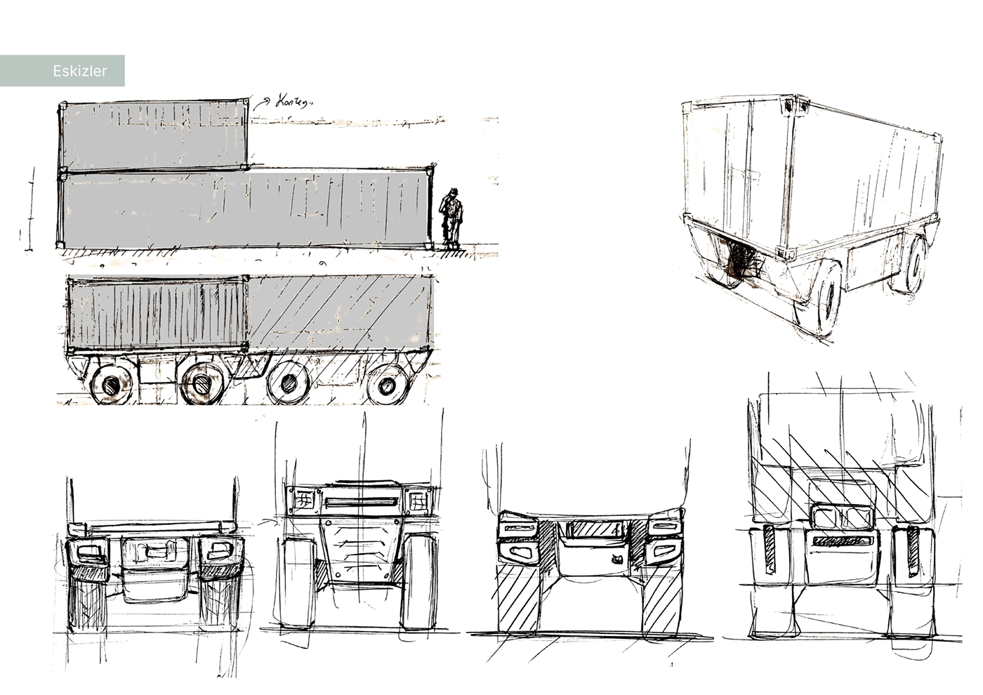 portfolio industrial design  Truck Rhinoceros product design  Render modern design model