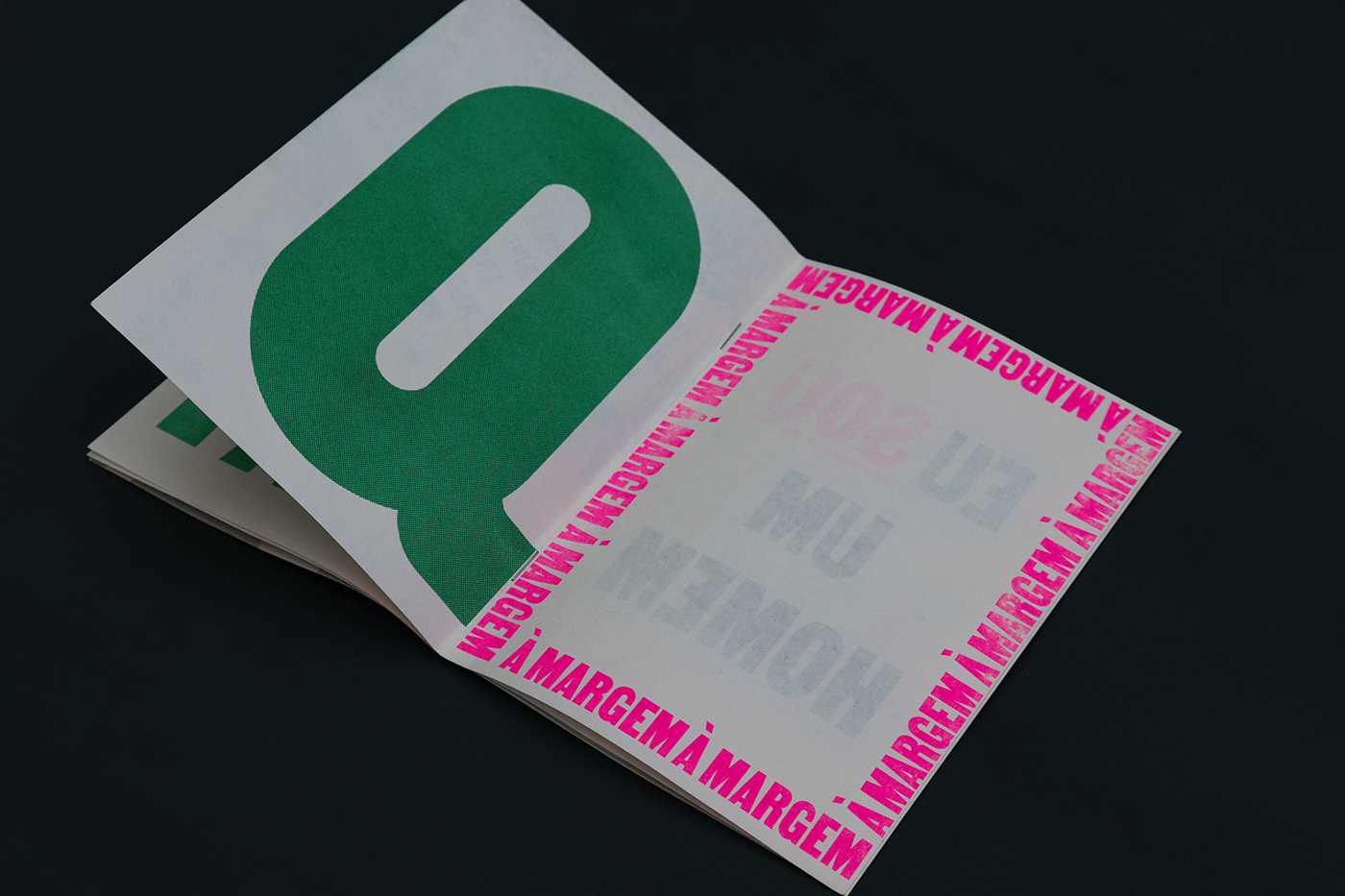 diagramação fanzine impresso impressos projeto gráfico tipografia risografia risograph UEMG Zine Design