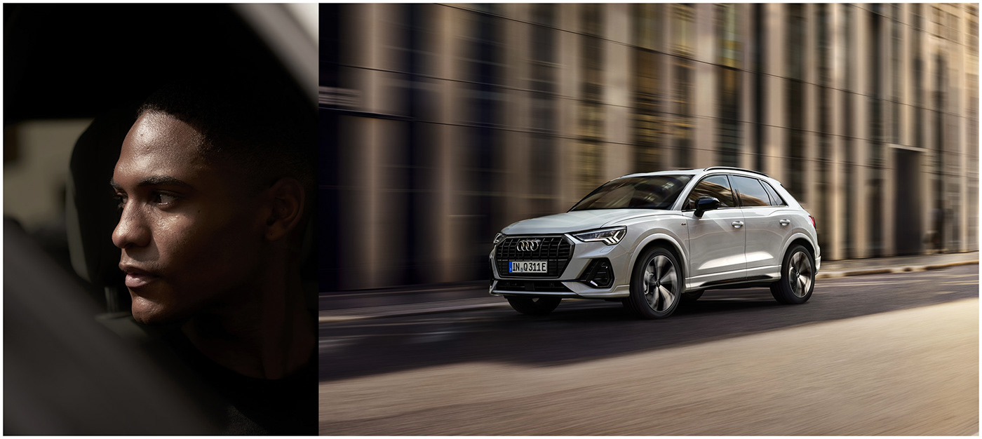 Advertising  advertisingagency agency Audi AudiQ3 caradvertising carcampaign carphotography carproduction Carshoot