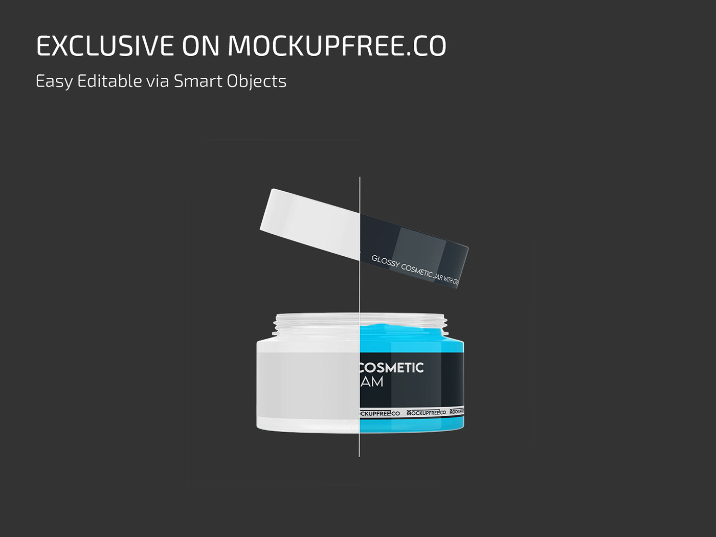 Cosmetic cosmetics cream jar jars mock up Mockup photoshop psd template