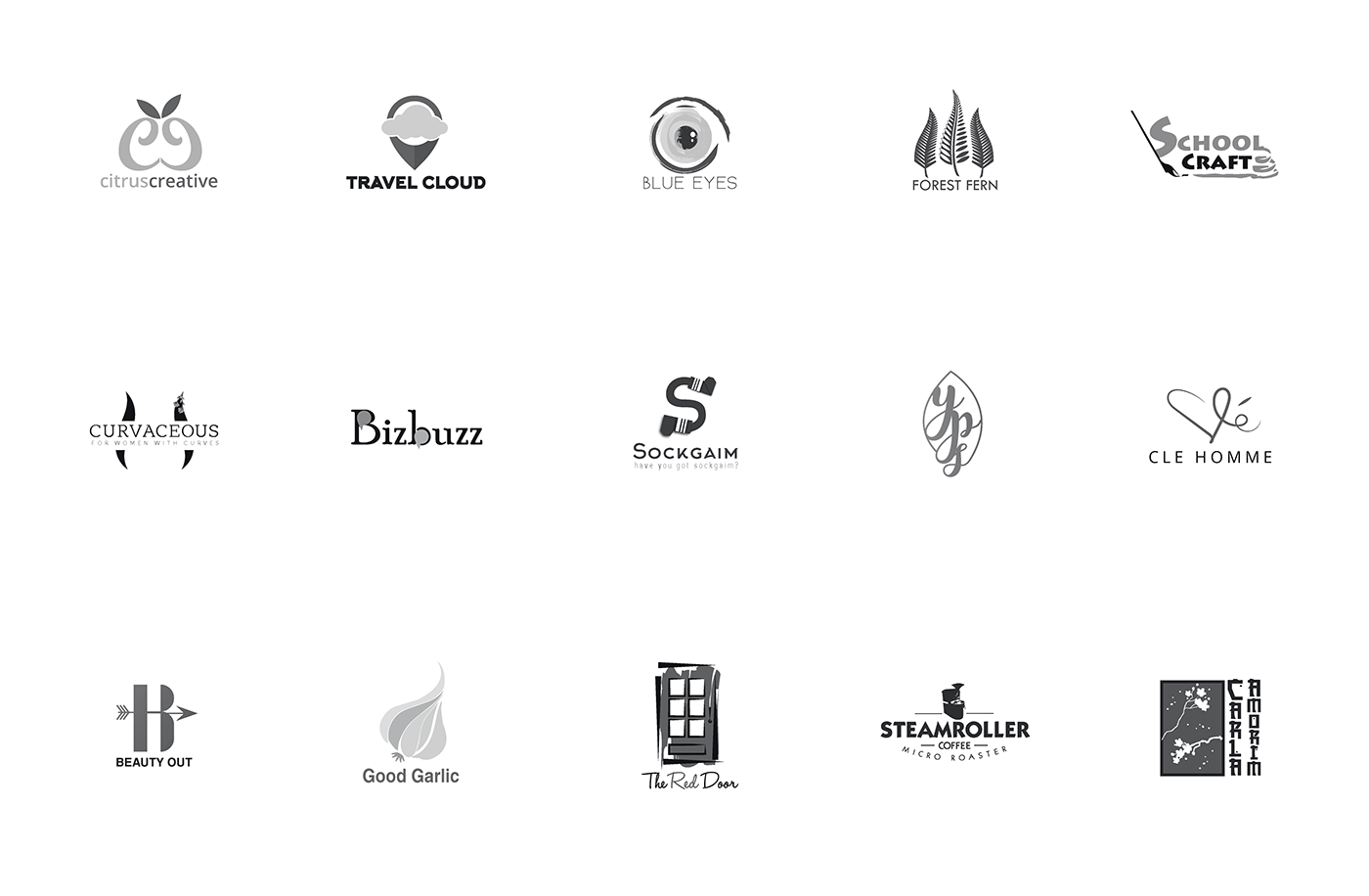 logo Logotype logocollection logofolio Travel eyes citrus Coffee branding  graphicdesign