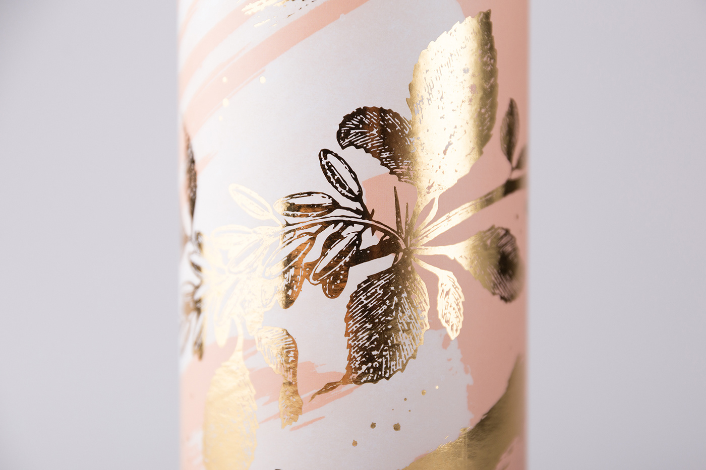 Packaging packaging design branding  gold foil foxtrot poland beauty tube skincare