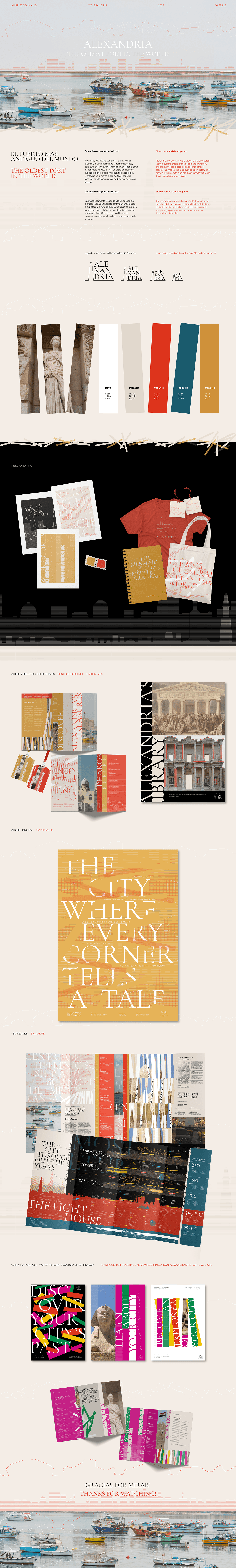 City branding fadu alexandria Gabriele graphic design  buenos aires Photography  editorial typography   Graphic Designer
