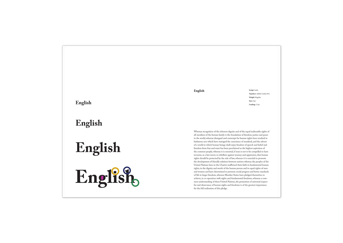 publication print typography   Typeface font Letterform anatomy multilingual language