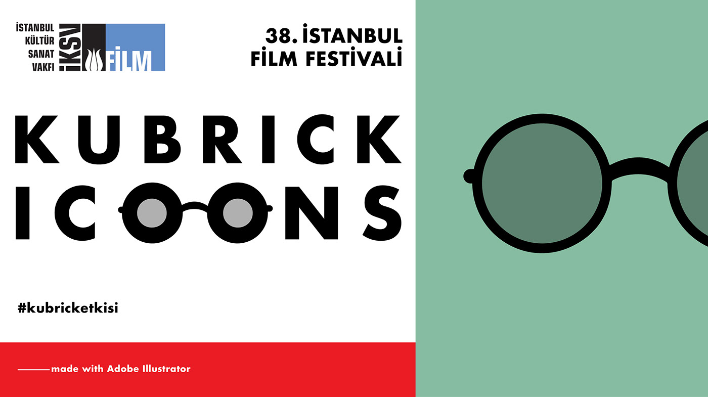 Icon Film   TBWA ILLUSTRATION  film festival Stanley Kubrick istanbul iksv movie Art Director