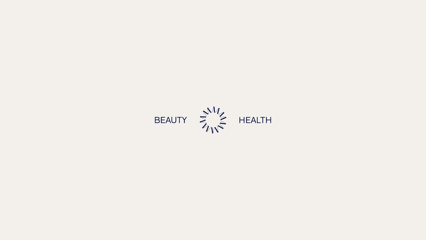 Palavras 'BEAUTY' e 'HEALTH' separando logo MAB