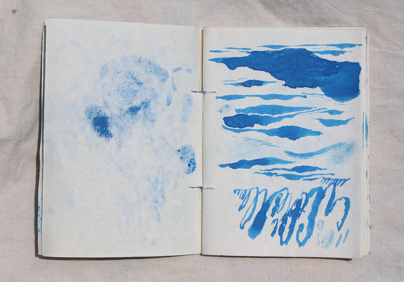 acuarela watercolour blue AZUL Drawing  dibujo poema poem silentbook