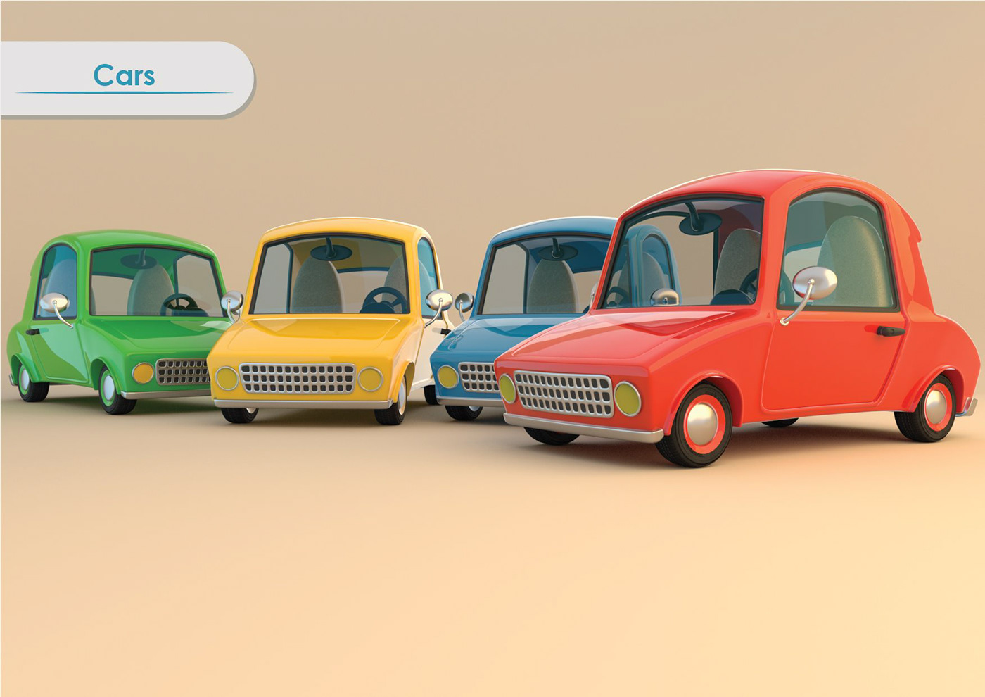 graduation Project cartoonist animation  Character city concept art environment 3d car psut