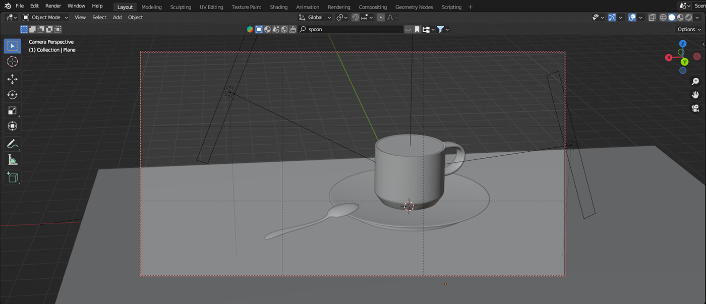 blender 3D cofee table texture realistic Render cycles modeling UV Editing