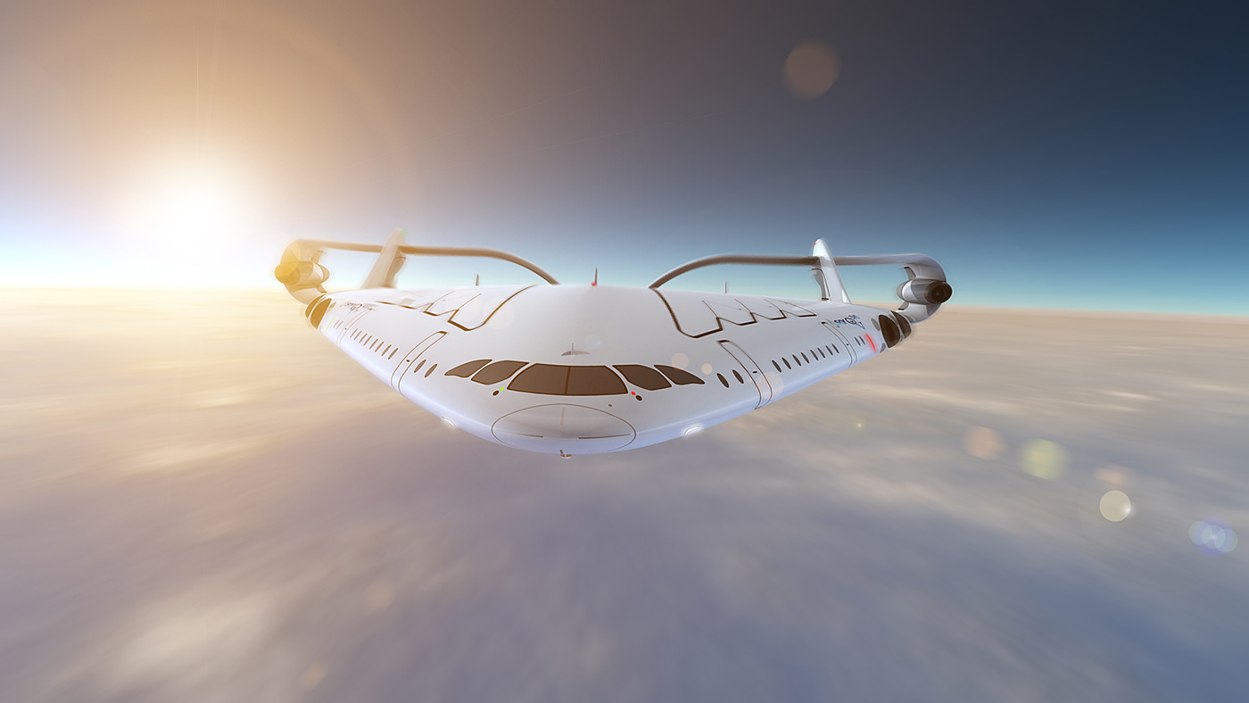 airplane future futuristic Technology industrial design  concept innovation Aircraft plane transportation