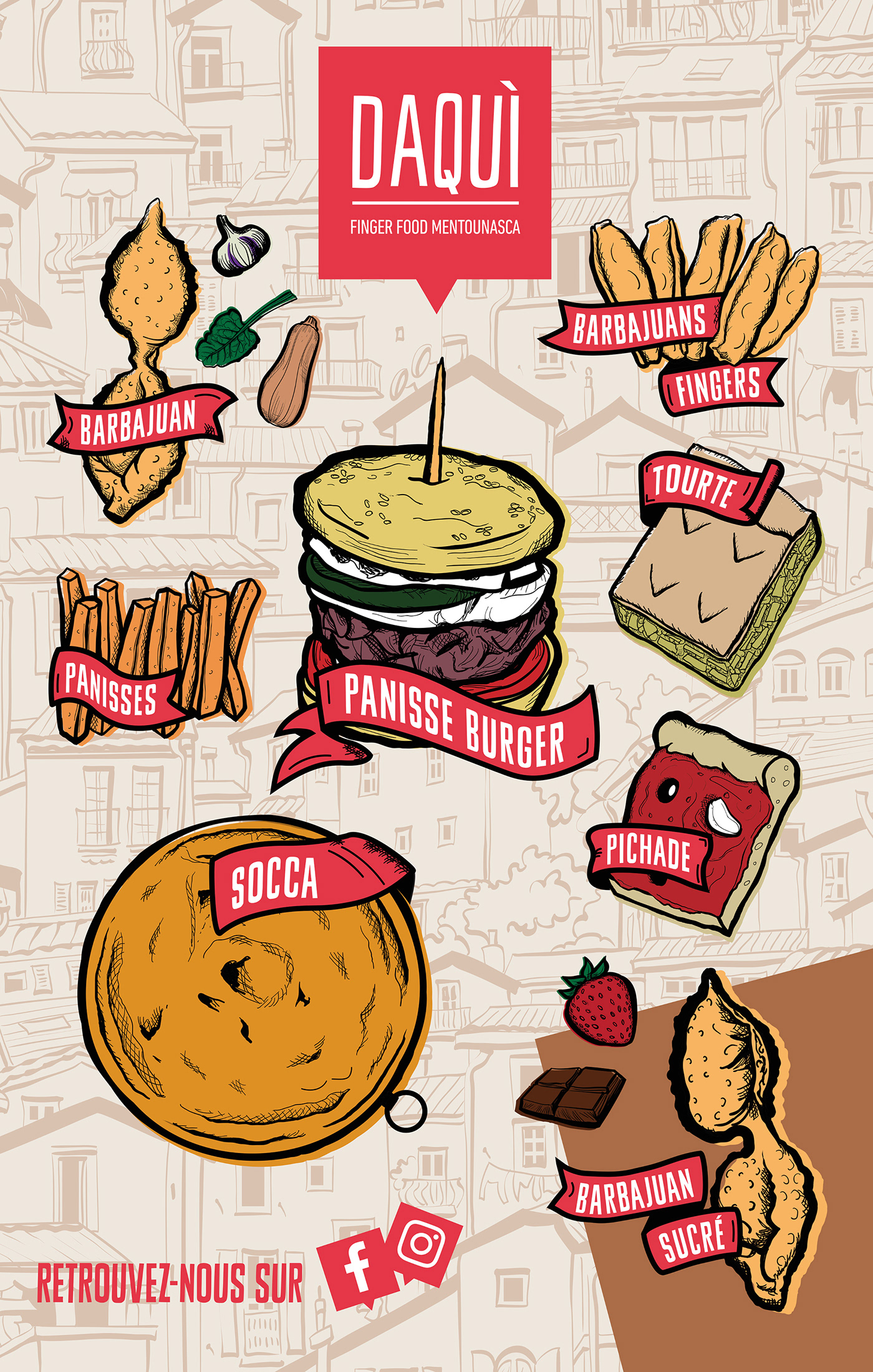 adobe illustrator cartoon comida flat Food  food illustration ILLUSTRATION  ilustração comida vector