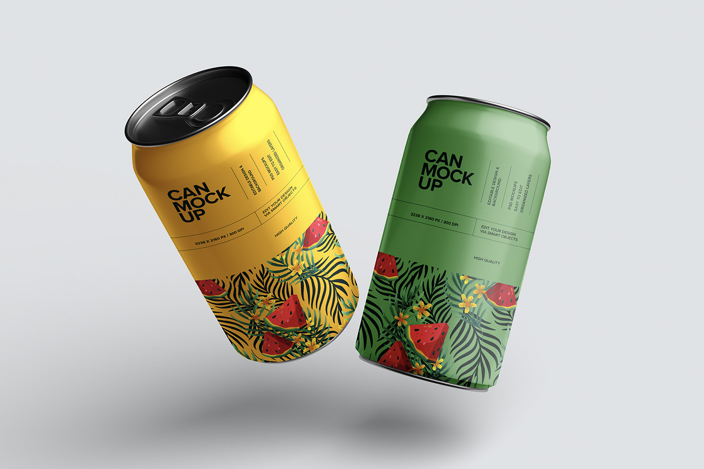 can design drink energy juice lemonade Mockup Packaging soda water