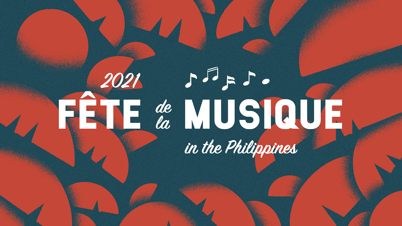 art direction  beaches branding  fete de la musique identity ILLUSTRATION  logo Music Festival philippines typography  