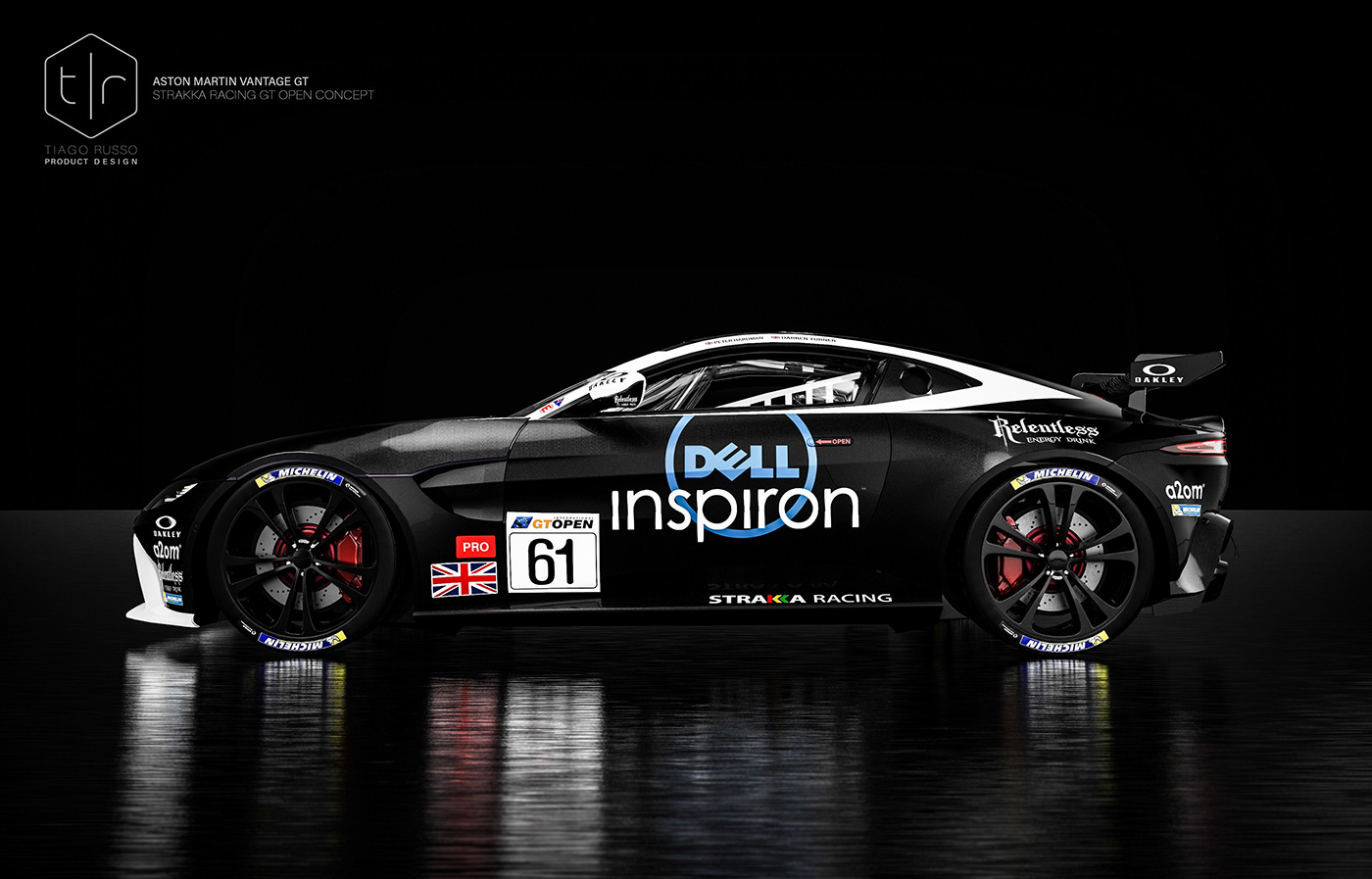 aston martin automotive   car design concept design GT Open Livery oakley Racing relentless