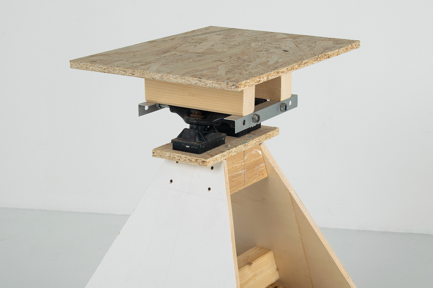 active sitting  furniture industrial design  magis plywood product design  Skating stool