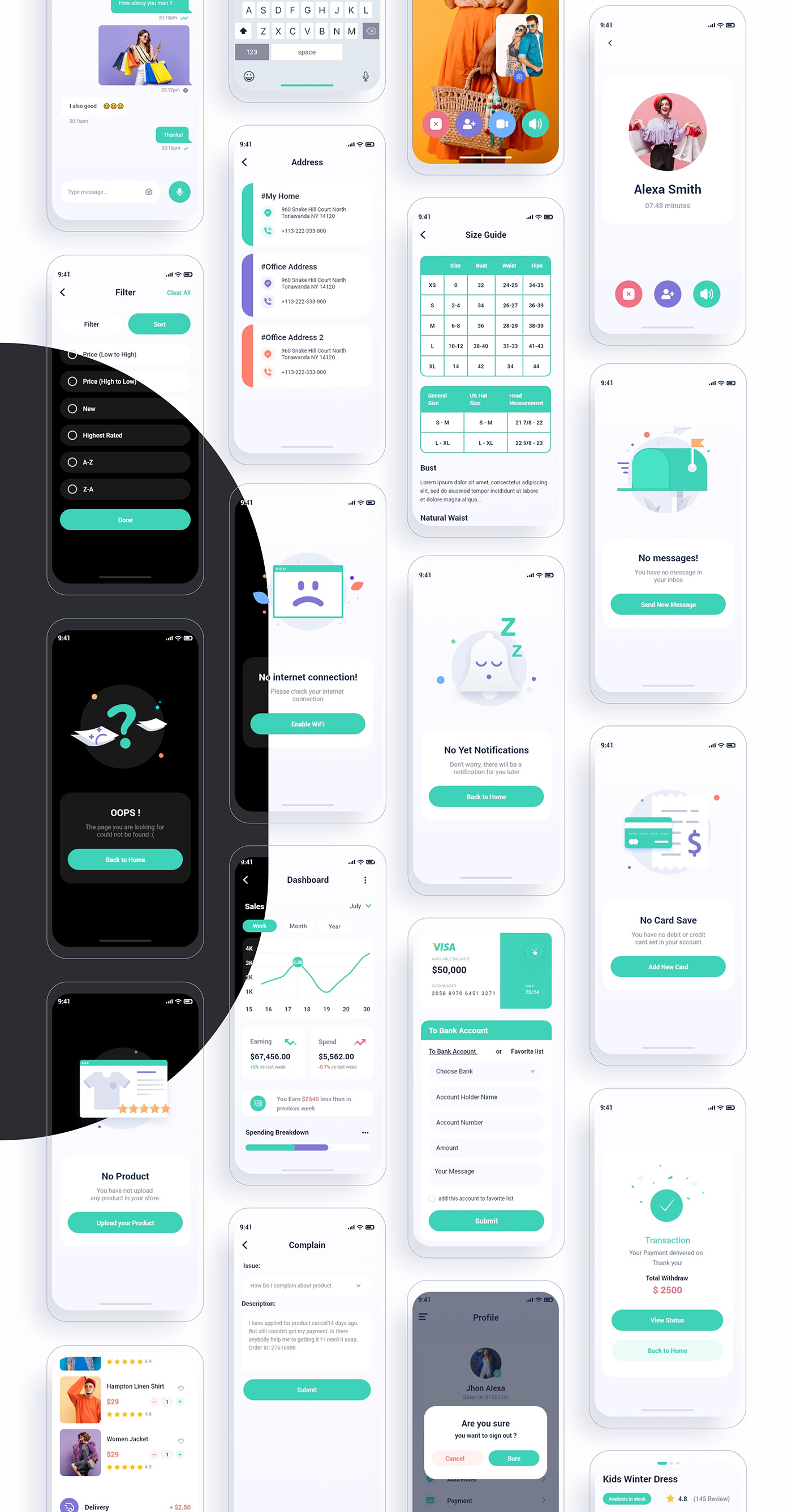 design Ecommerce Figma Mobile app mobile app design shop sketch ui design UI/UX user interface