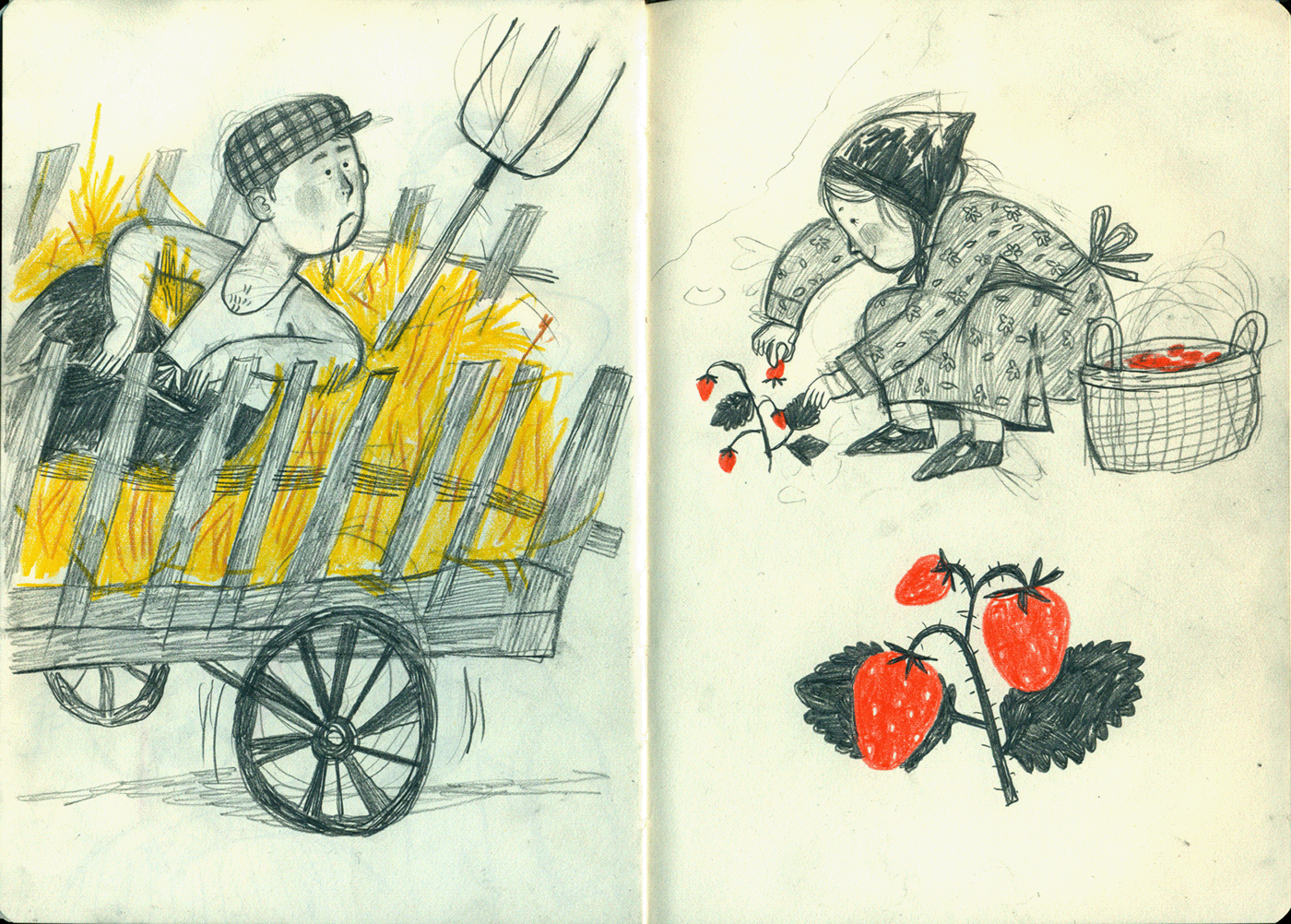 Children's Books children's illustration ILLUSTRATION  kid lit art sketch sketchbook sketches