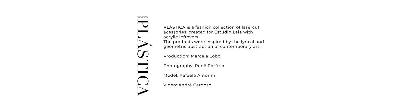 Lasercut laser Fashion  editorial acessories acrylic