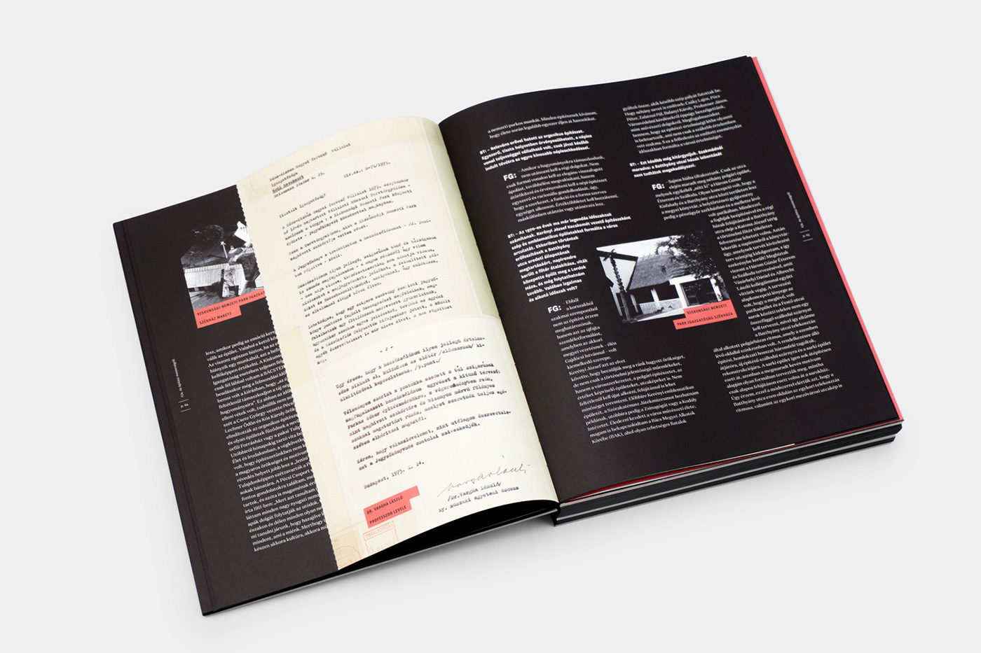 book architect blackfoil red black White edgepainting object building layers