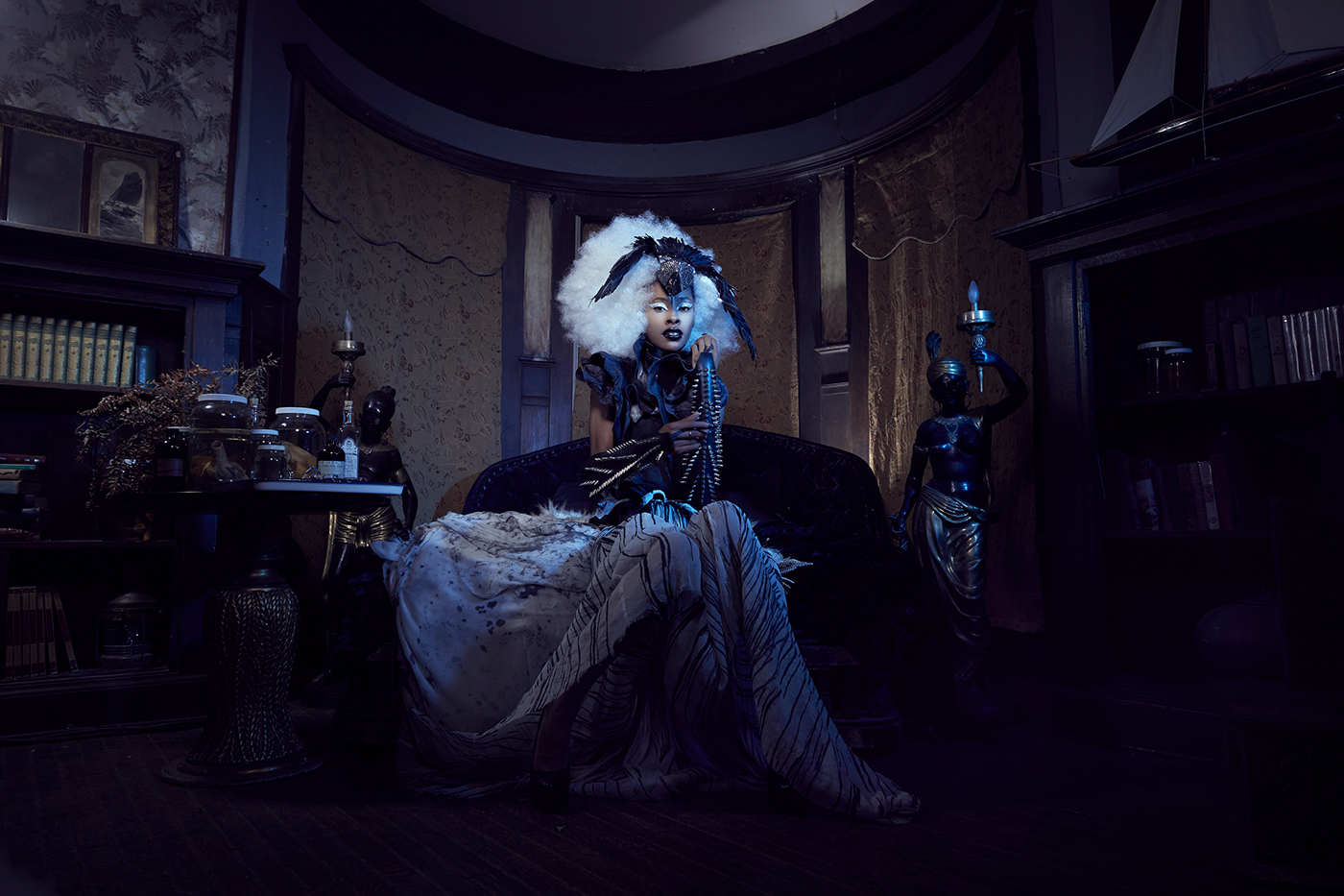 dark Victorian doll house Fashion  editorial DARK FASHION horror horror story set design  ANTM