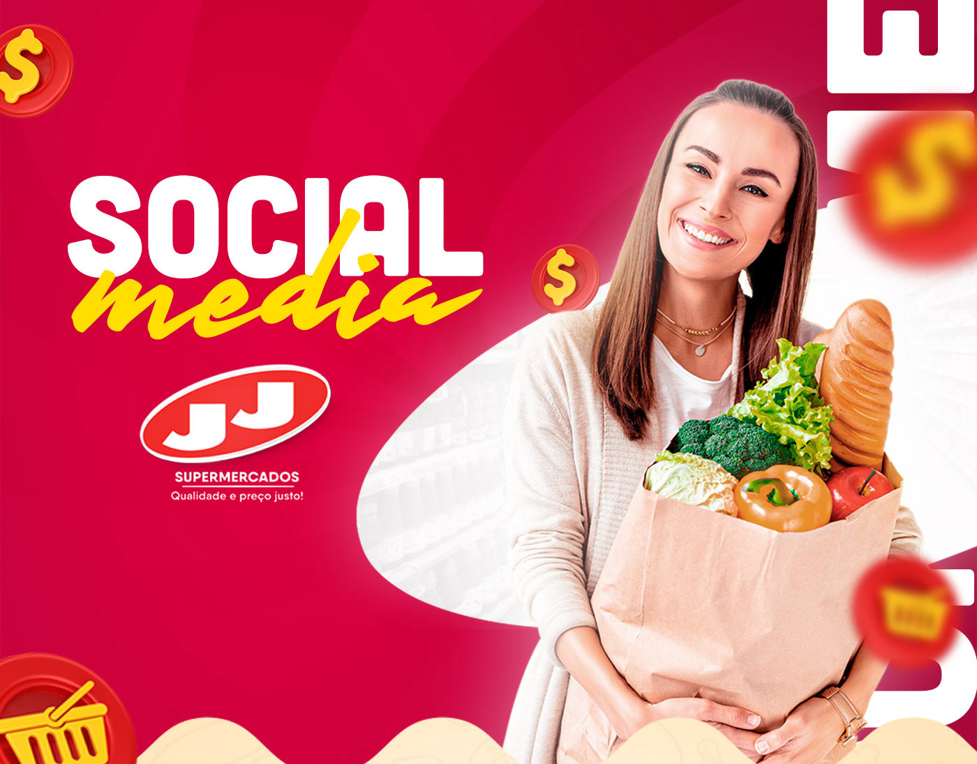 carrossel Encarte Supermercado encartes Mercado Ofertas Ofertas de Supermercado Social media post Supermarket supermercado tabloide