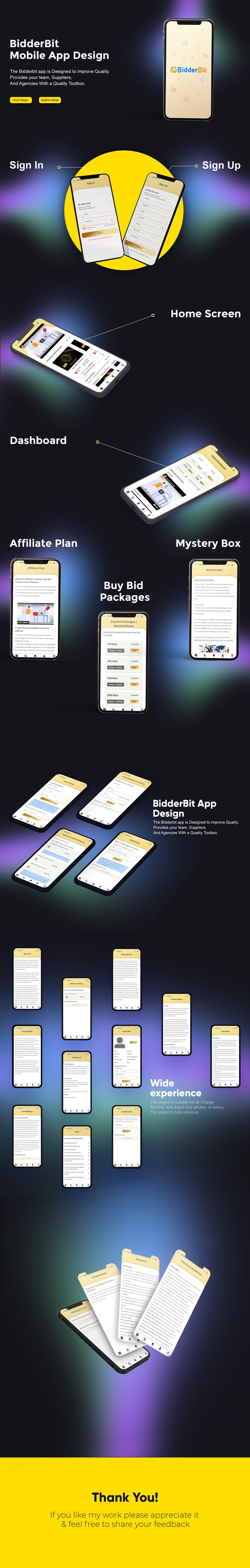 app design Figma Mobile app UI/UX