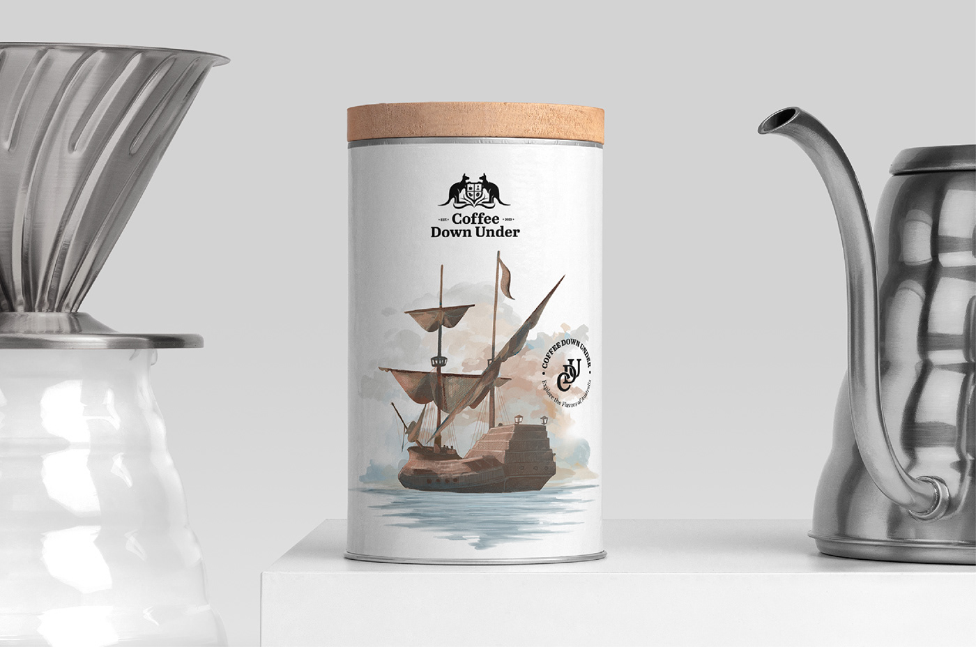 brand strategy Coffee Australia brand experience logo visual identity Packaging coffeeshop