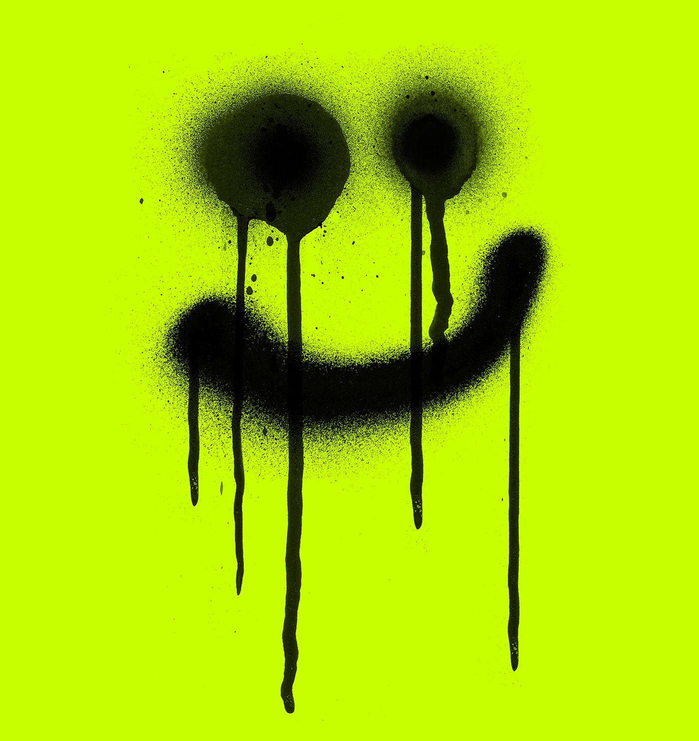 CD design MACHALSKI music music design neon Rap Music spray toxic