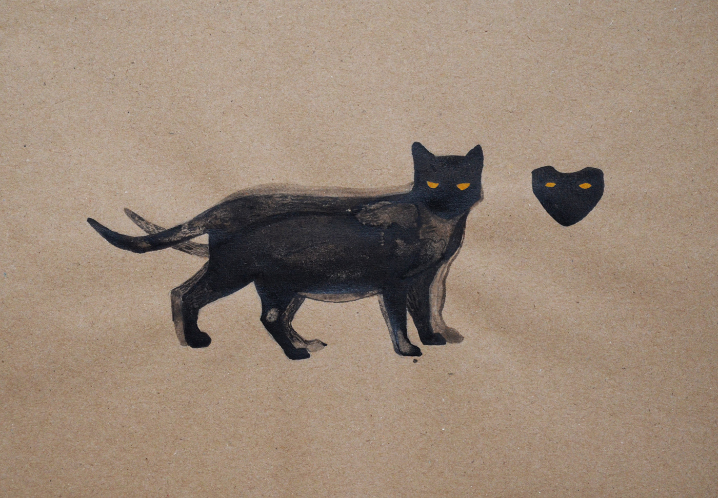 black ink Cat alter ego mask mystery Seven Lives