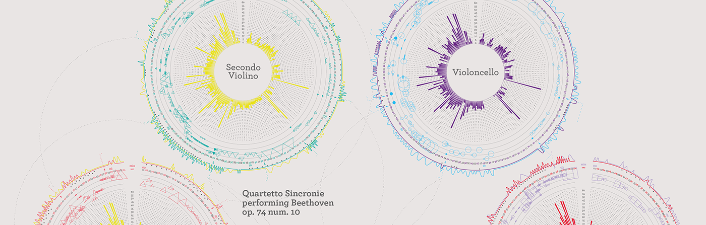 Data visualization music Classic composition infographic sound degree thesis