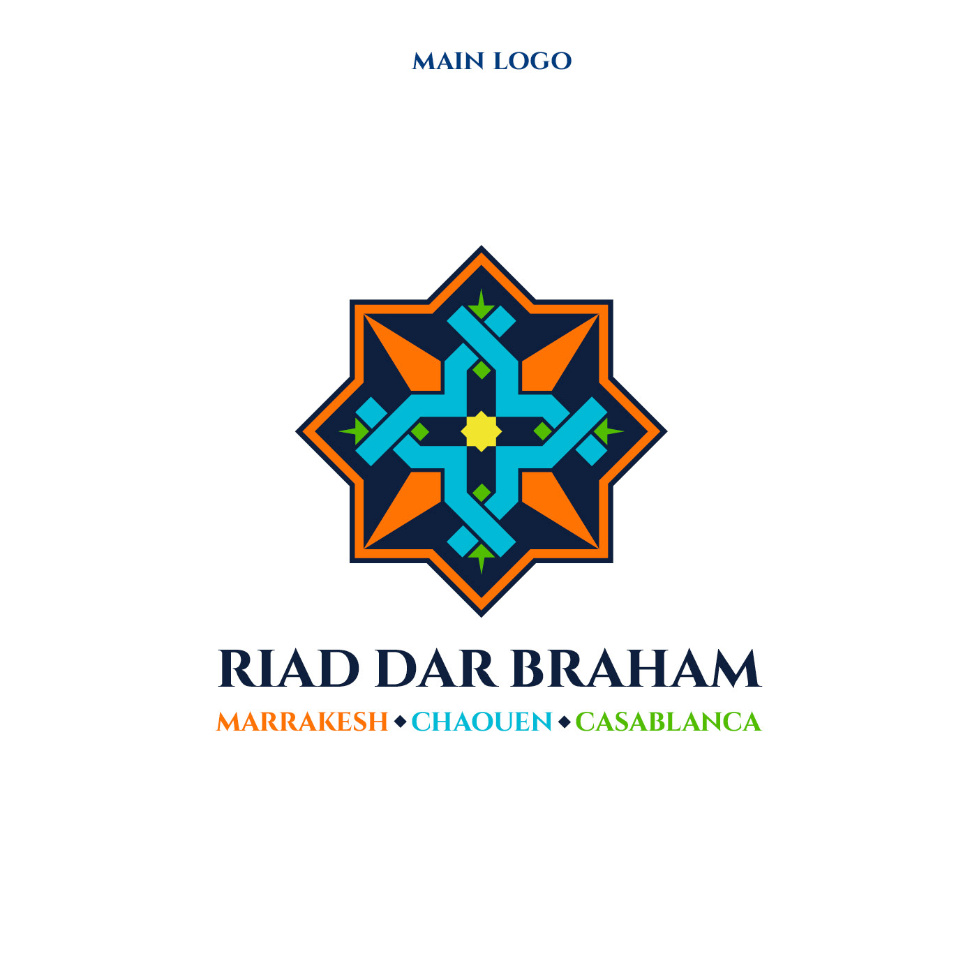 riad riad identity Riad Branding Morocco Casablanca marrakesh chaouen