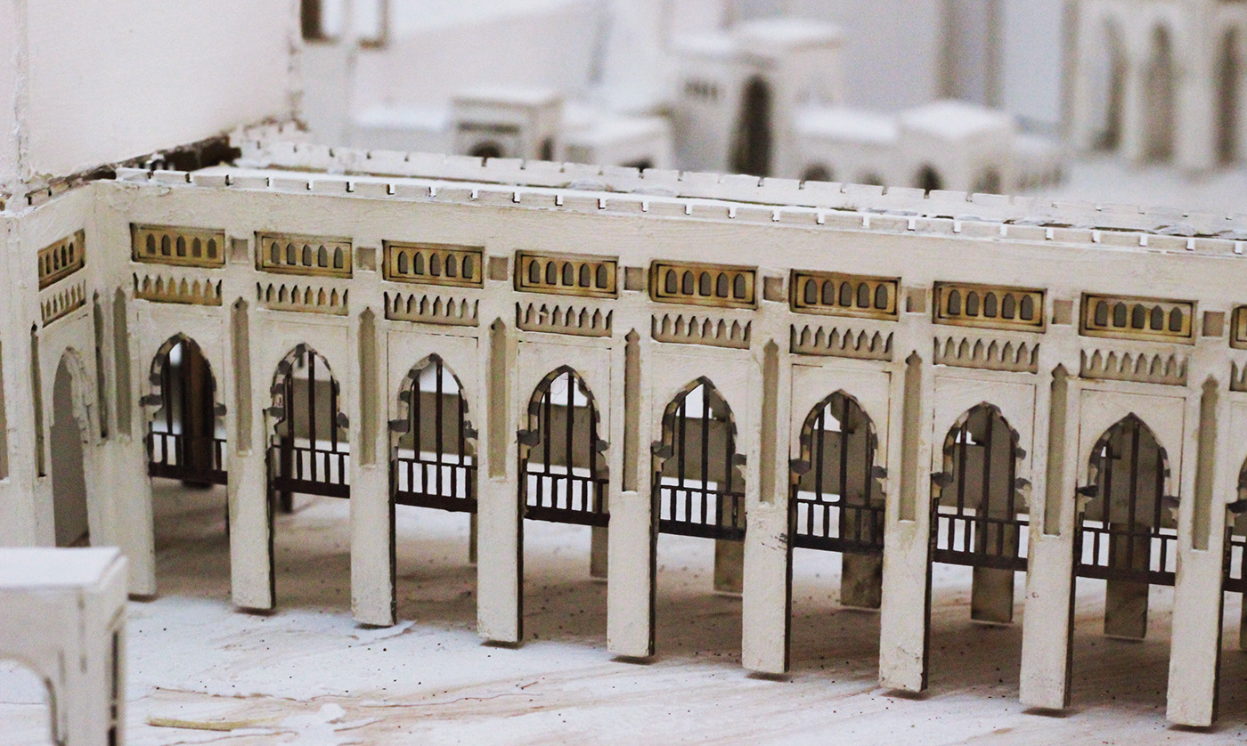 #model  #manual #3D #minature #Maquette #art #architecture #textures   #crafts #mecca