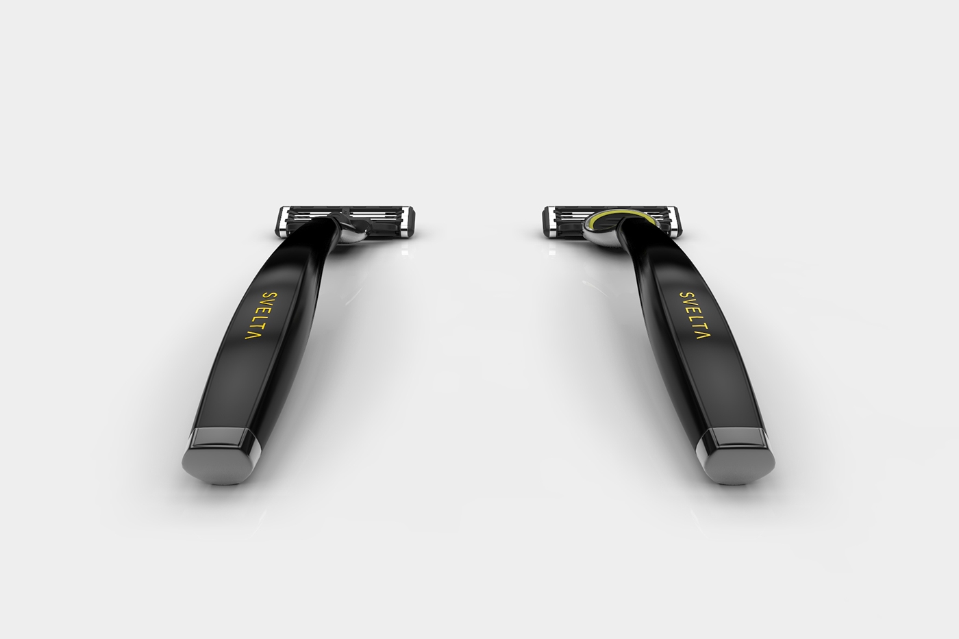 handle Razor razors 3D rendering GILLETTE Mach3 fusion pro glide handle design gillette design product 3D Rendering