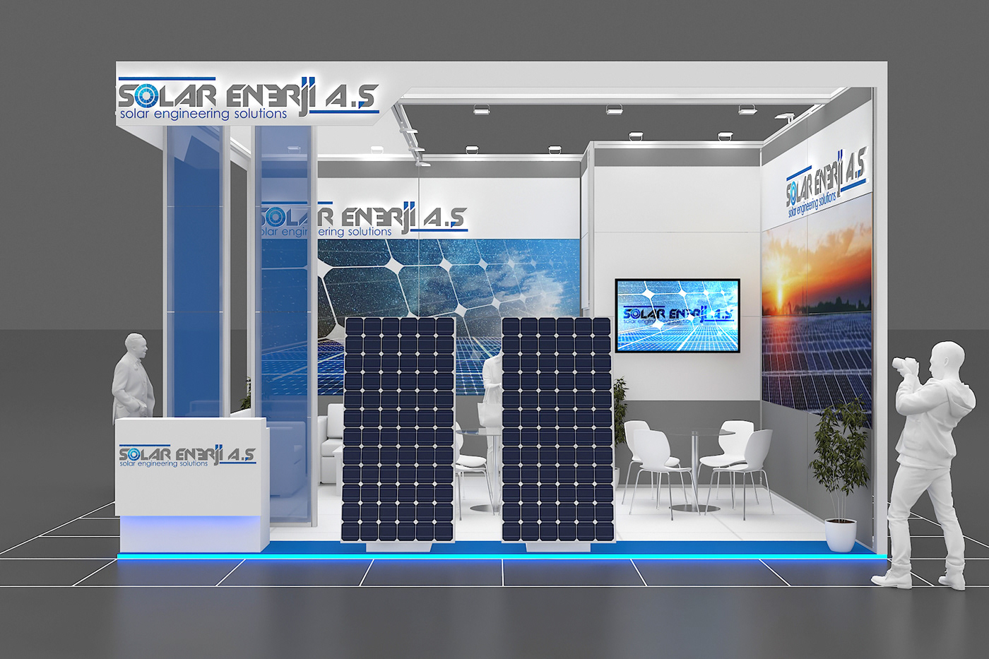 exhibition stand booth design Stand Exhibition Design  expo Exhibition  freelancer maxima system